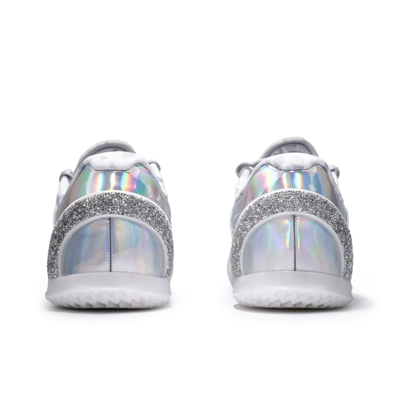 Serious Player Only Player 1 Cushioning Anti Slip And Wear Resistant Low Top Basketball Shoes Unisex White Gray-3
