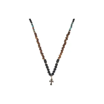 The British Museum Synthetic Blue Turquoise Necklaces Unisex