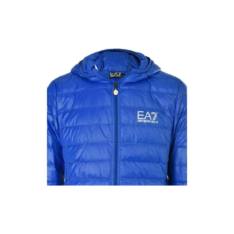 EMPORIO ARMANI Down Jackets Men Royal Blue-3