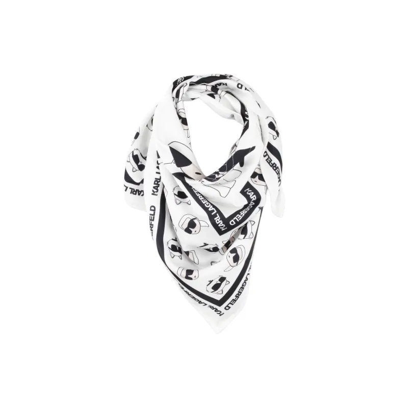 KARL LAGERFELD / Karl Lagerfeld Jeans Logo print Scarf-1