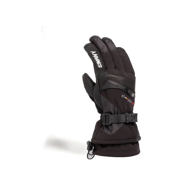 SWANY Thermal Insulation Material Sports Gloves Women's Black-0