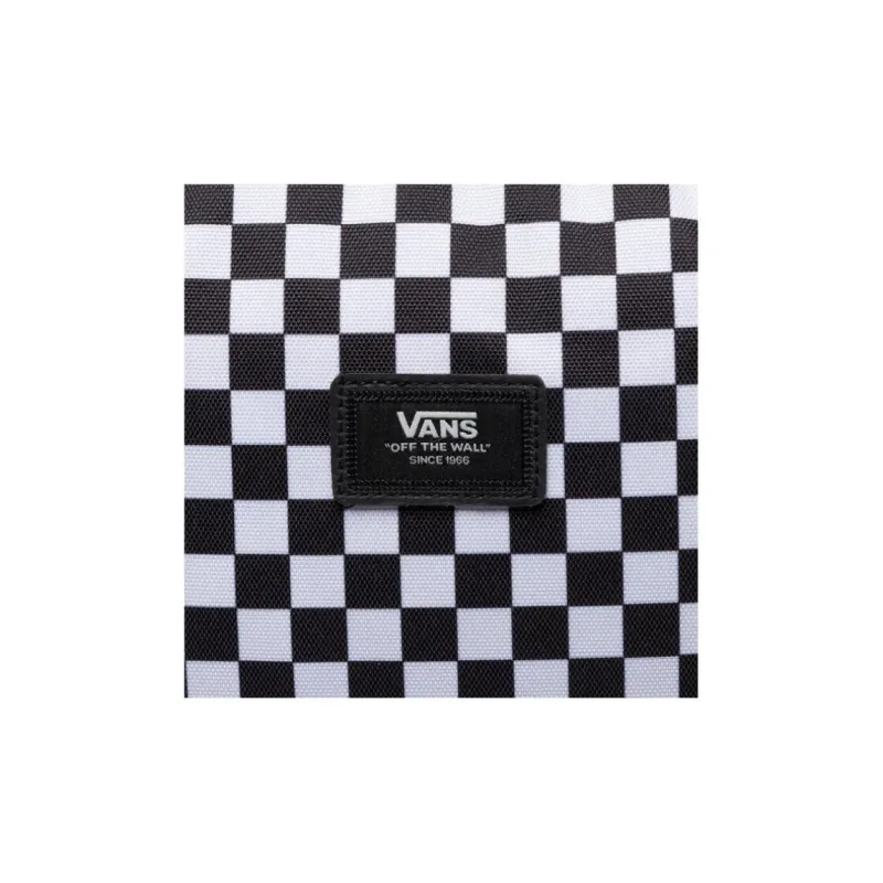 Vans Polyester Backpack Regular Unisex Black White-5