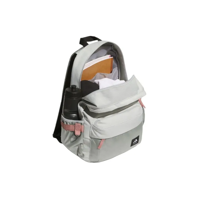 Adidas Thermoplastic Elastomer Backpack Large Size Unisex Miracle Silver-3