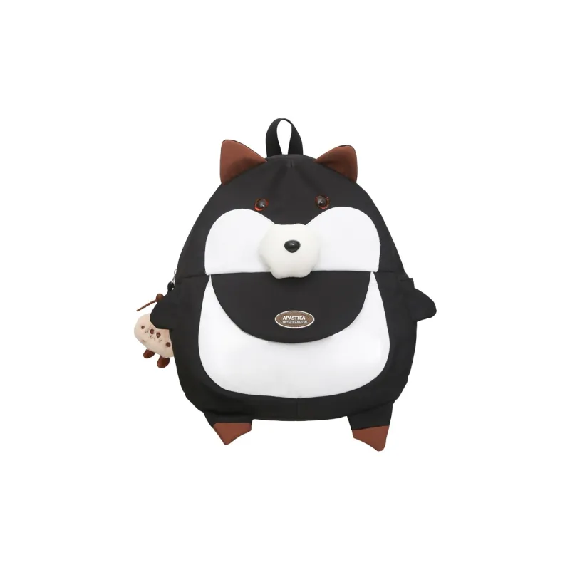 GOBLIN SHARKS 1759 Nylon Backpack Regular Unisex Khaki/Orange/Black-14