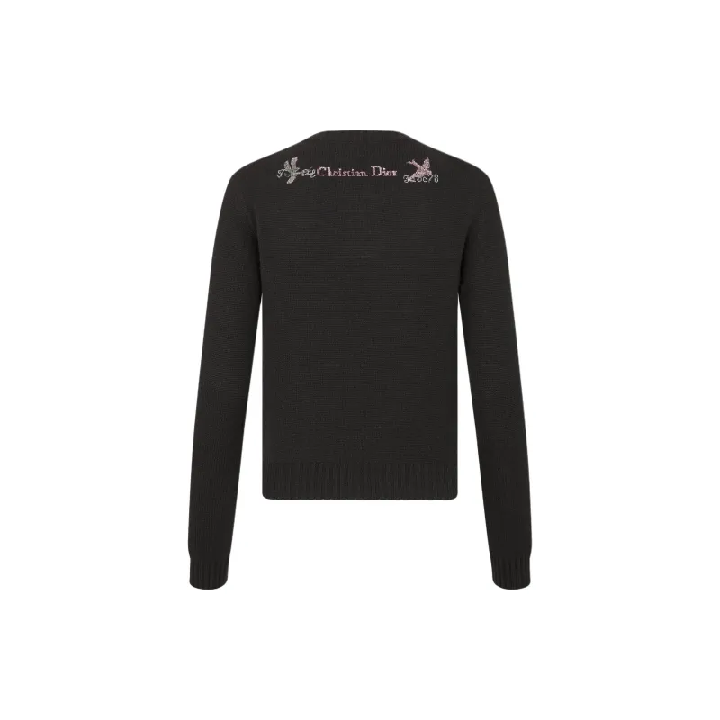 DIOR Cashmere Sweater Women's Black-1