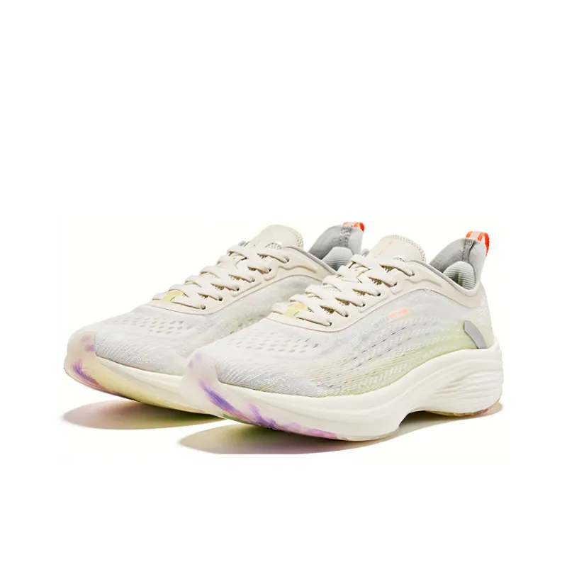 Erke Strange Bullet 3.0 Low-Top Running Shoes Women's White Green-2