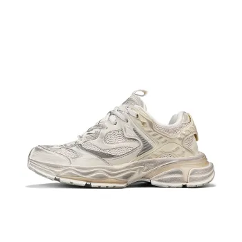 NFL Cushioning, Wear Resistant Low Top Chunky Sneakers Unisex Beige