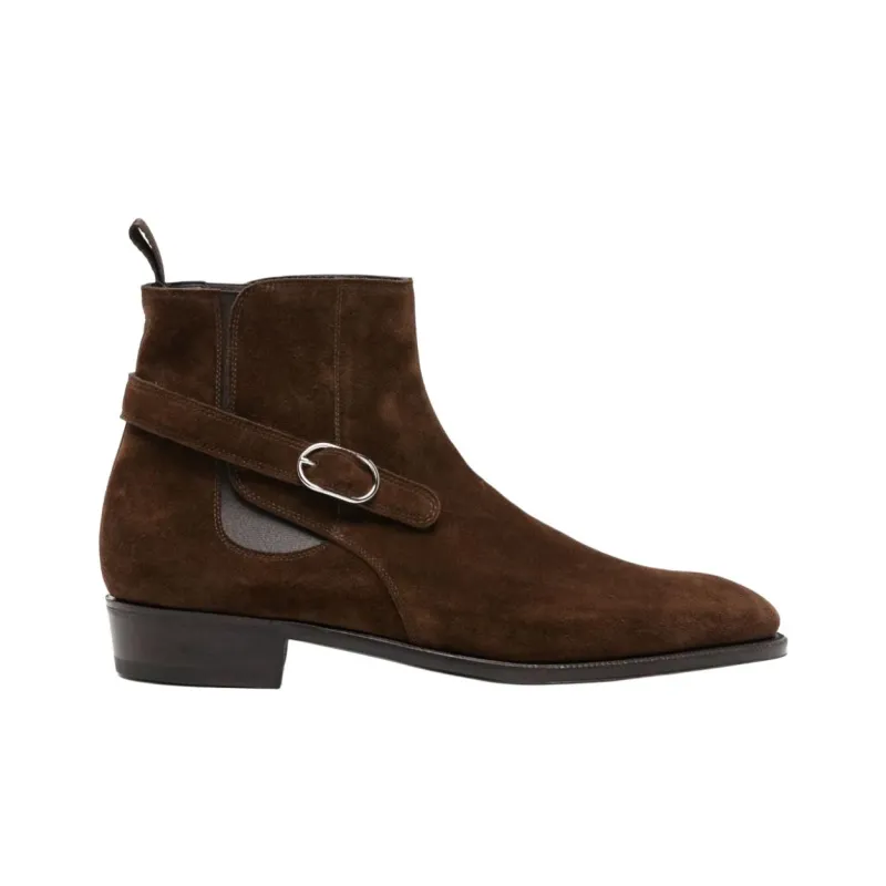 JOHN LOBB Ankle Boots Men's Brown-1