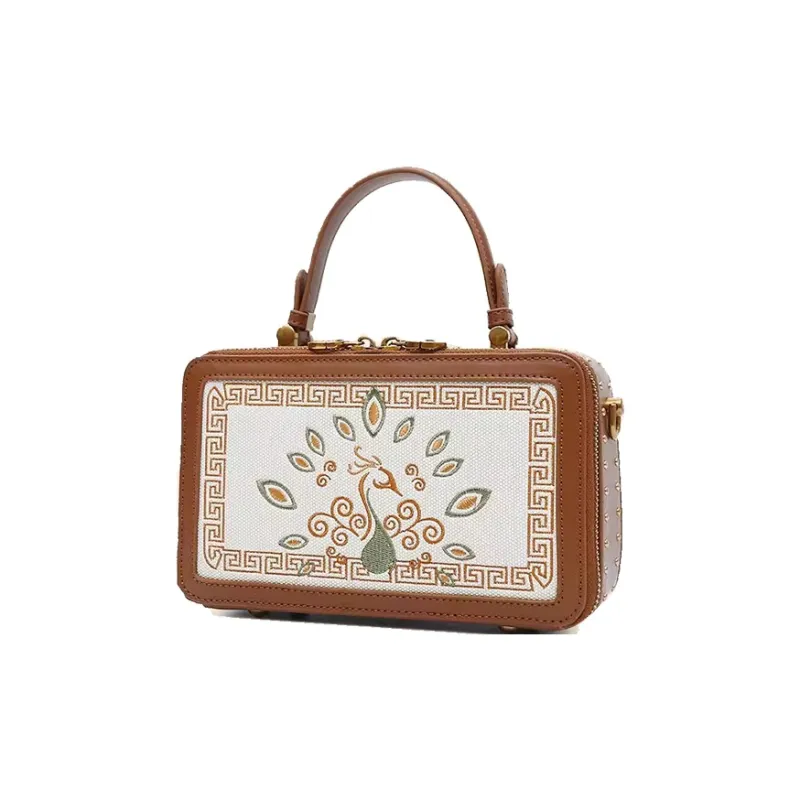 BUHOWE Polyurethane Handbag Women's Multicolor-2