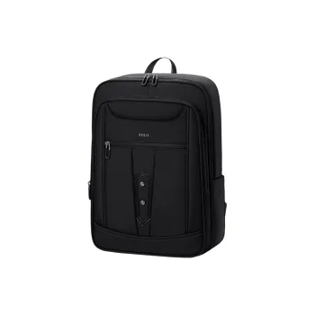 POLO Fabric Backpack Men's Black