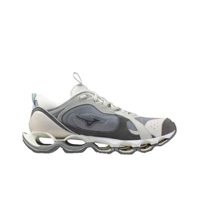 Mizuno Cushioning Low Top Running Shoes Unisex Gray-1