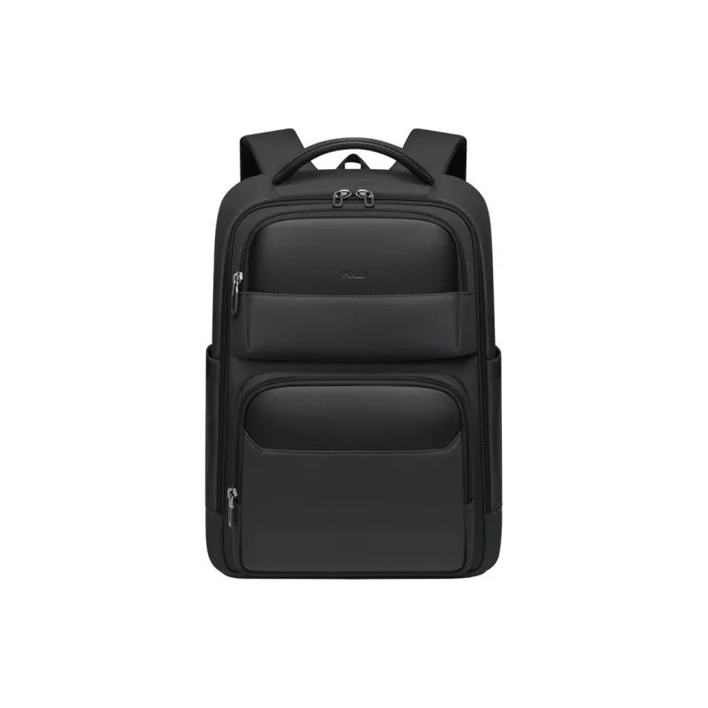 POLO Fabric Backpack Regular Men's Gray Green & Black-0