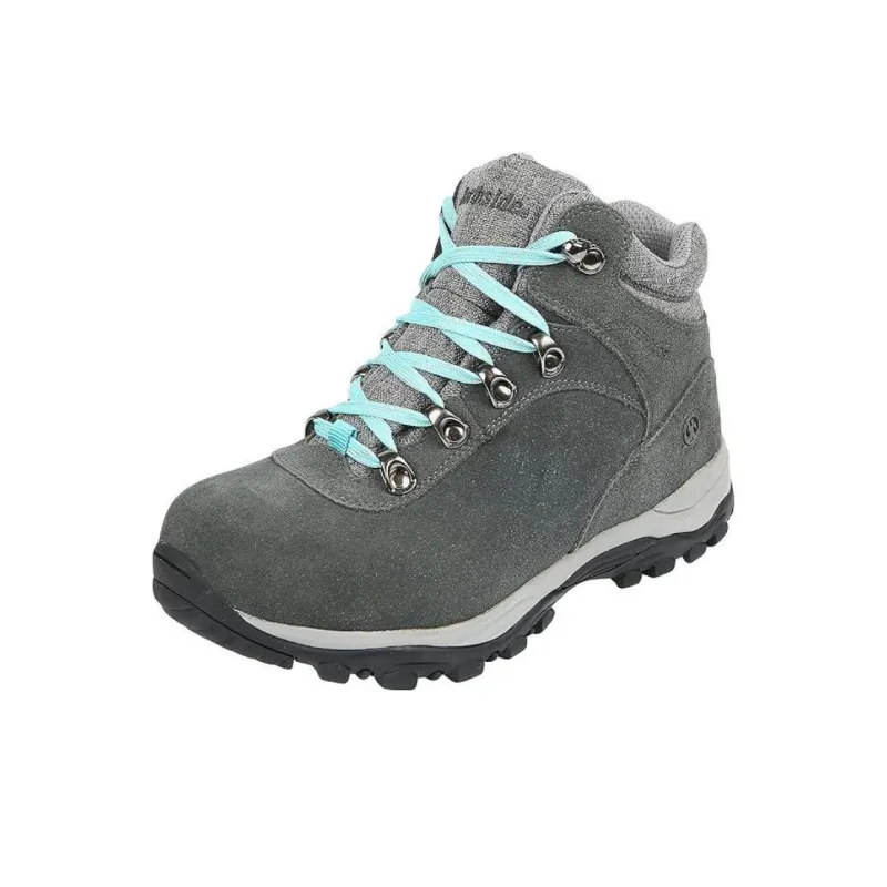 NORTHSIDE Wear-Resistant Slip-Resistant Ankle-Length Outdoor Boots Women's Gray Green-0