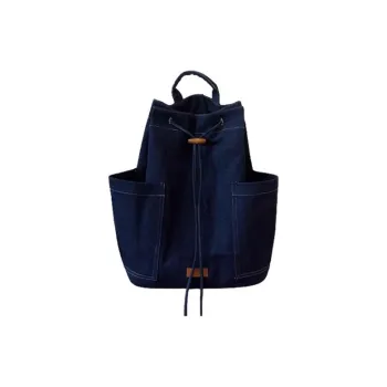 BEMIX PETS Denim Backpack Women's Denim Blue