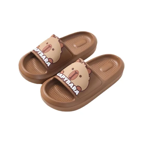 PEAK Very Small Fat Drag Antibacterial Massage Cushioning Slide Slippers Mens White Pink Green