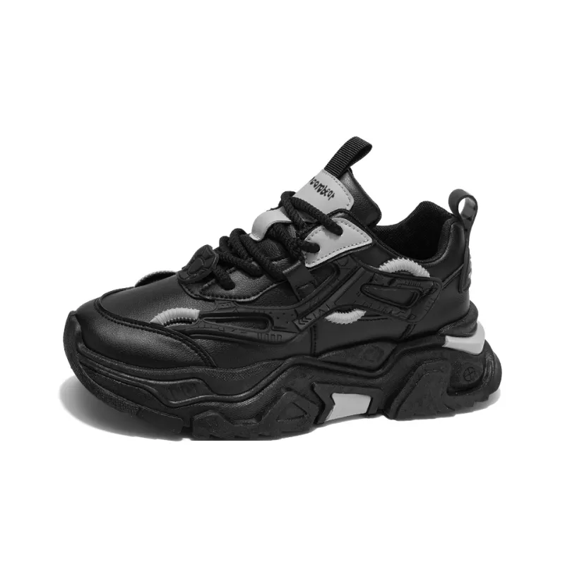 Budding Bear Slip Resistant, Abrasion Resistant, Lightweight, Height Increasing Low Top Chunky Sneakers Men's-13