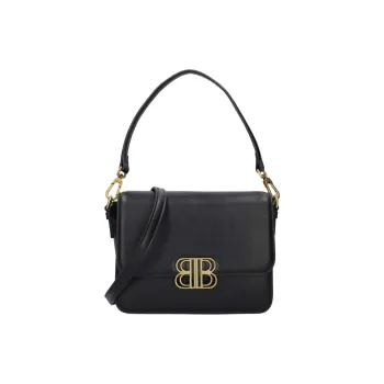 BIBI LOU Leather Portable Crossbody Bag Shoulder Bag Women's Black