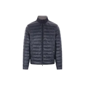 HERNO High Neck Quilted Bomber Padded Jacket