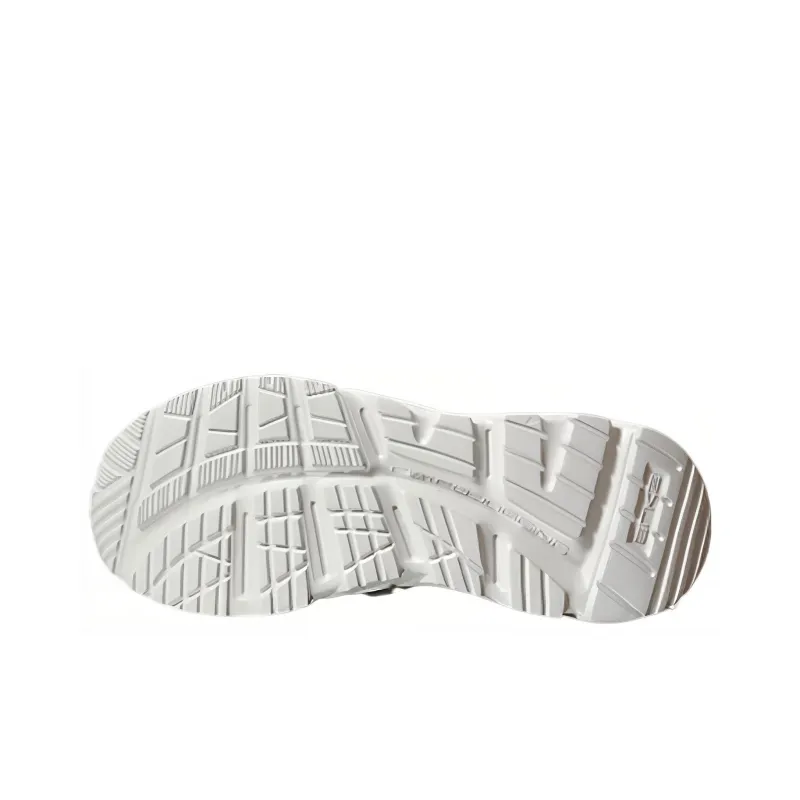 Erke Anti Slip Wear Resistant Low Top Running Shoes Men's White Gray Green-2