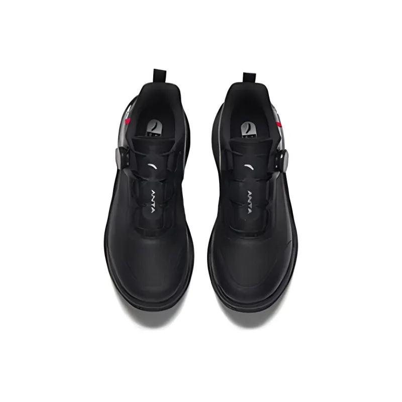 Anta Ten Thousand Miles Anti Slip And Wear Resistant Coverage Low Top Training Shoes Men's Black-2