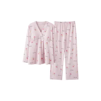 XIAFENYAN Pajama Set Women's Purple