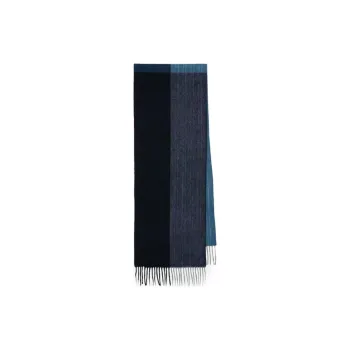 Paul Smith Cashmere Silk Scarves Unisex Blue