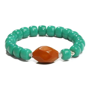 MUUSI Colored Glaze Bracelets Unisex