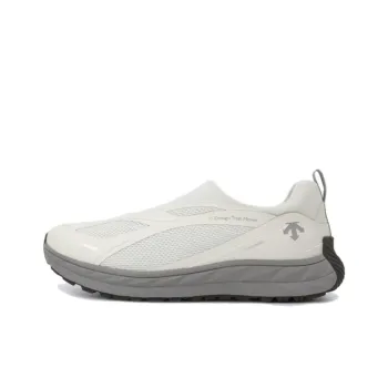 DESCENTE Terrain D Anti Slip Wear Resistant Low Top Casual Running Shoes Unisex White