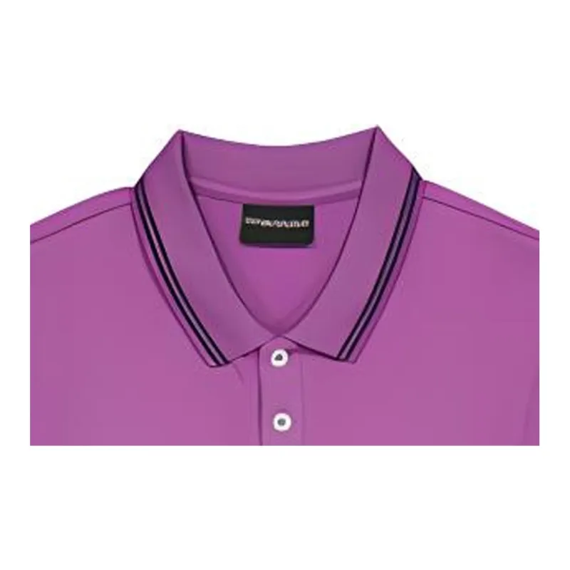 EMPORIO ARMANI Polo Shirt Men's Fuchsia-1