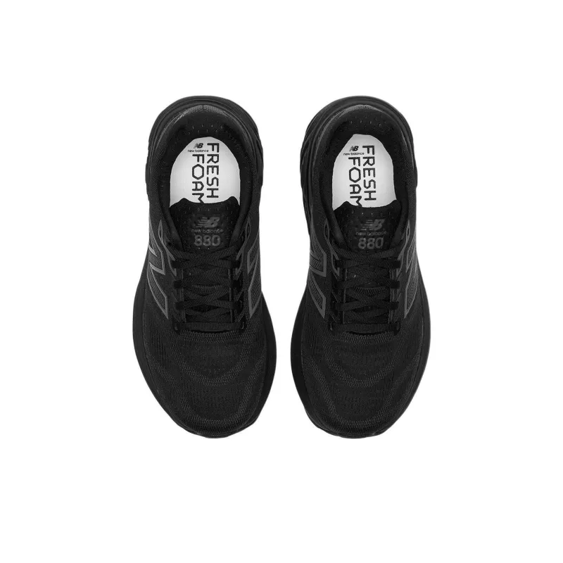 New Balance Anti Slip Wear Resistant Low Top Running Shoes Women's Black Loose Fit-2