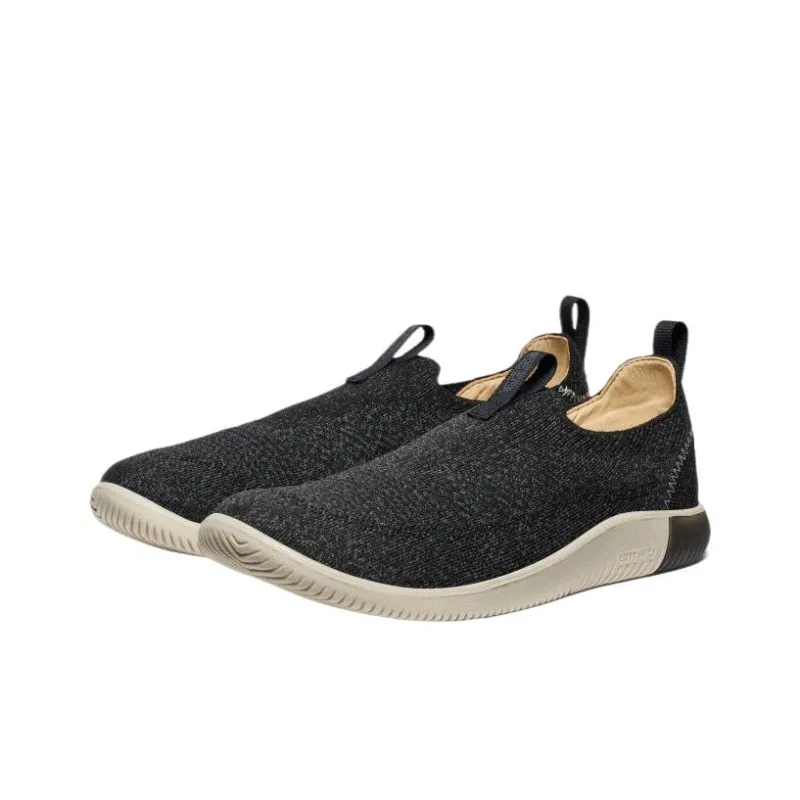KEEN KNX Abrasion Resistant Slip Resistant Lightweight Low Top Casual Shoes Men's Black-2