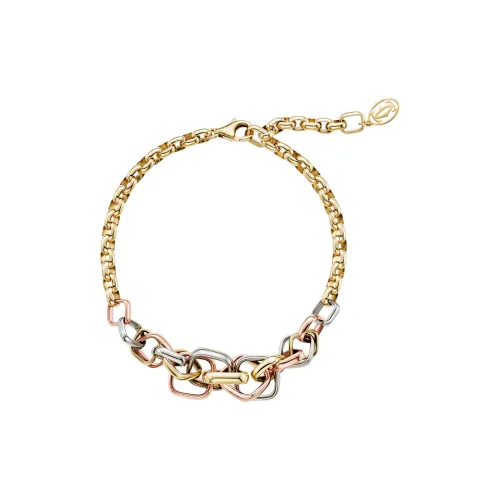 CARTIER 18K Gold Bangles Unisex Gold