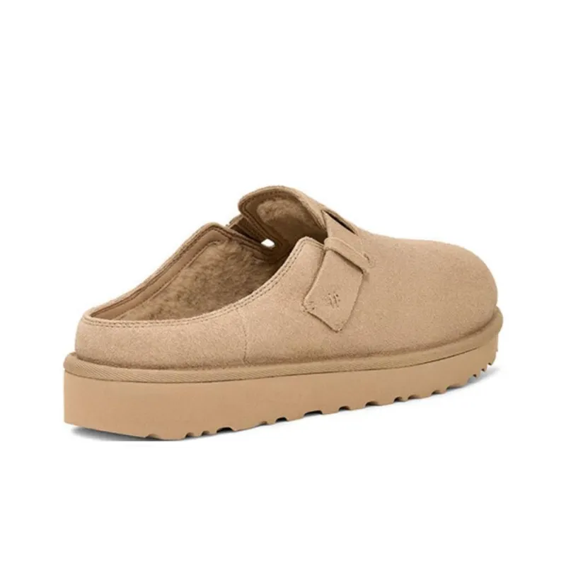 UGG Abrasion Resistant Wrap toe Slippers Unisex Beige-5