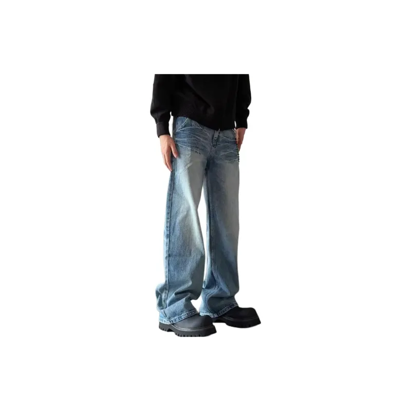 MGXEK Jeans Unisex Blue-2
