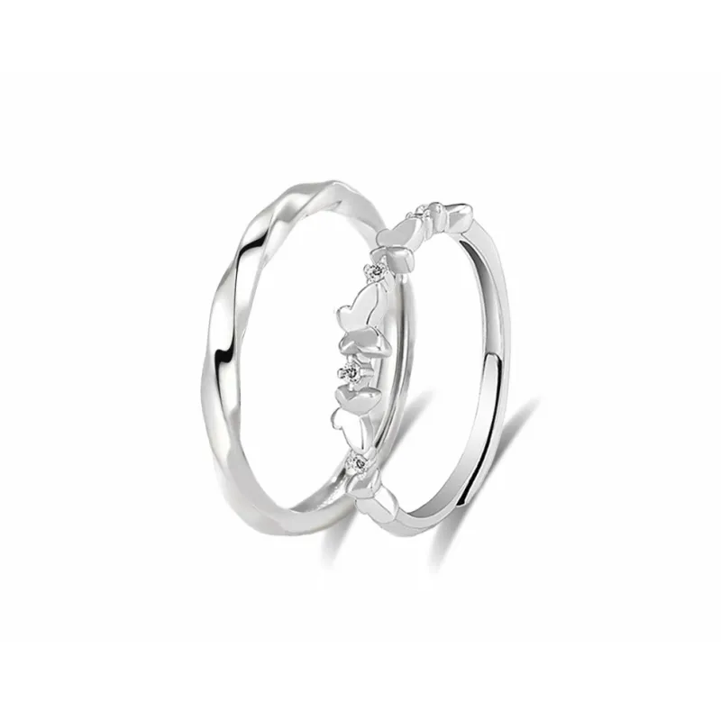 CHINA GOLD 925 Sterling Silver Rings Unisex-0