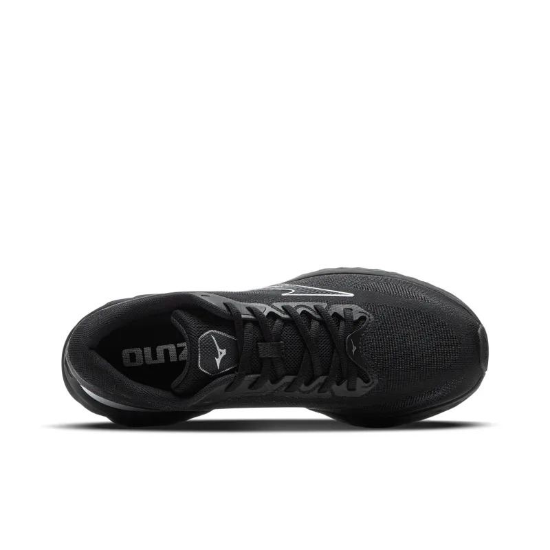 Mizuno Breathable Lightweight Low Top Casual Shoes Unisex Black-3