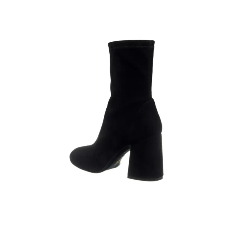 stuart weitzman Flareblock 85mm Leather Boots-4