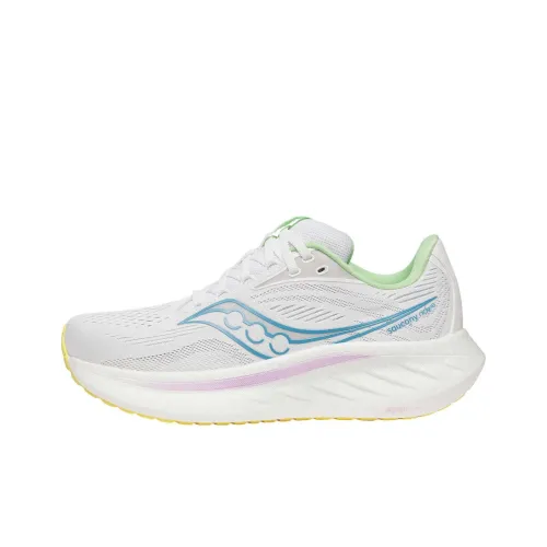 Saucony Ride 18 White Verbana Women's