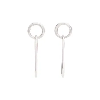 COURREGES Holy Union Dangle Earrings