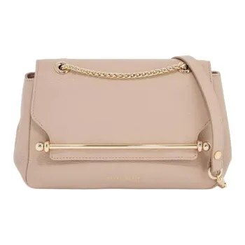 Strathberry East/West Leather Shoulder Bag