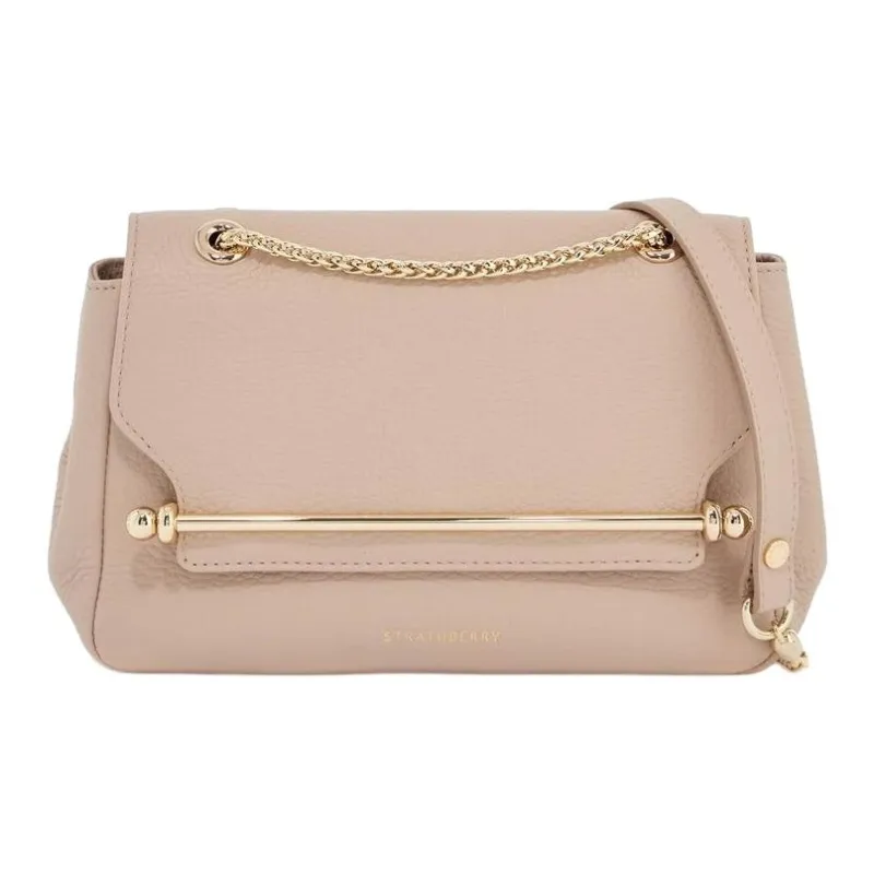 Strathberry East/West Leather Shoulder Bag-0