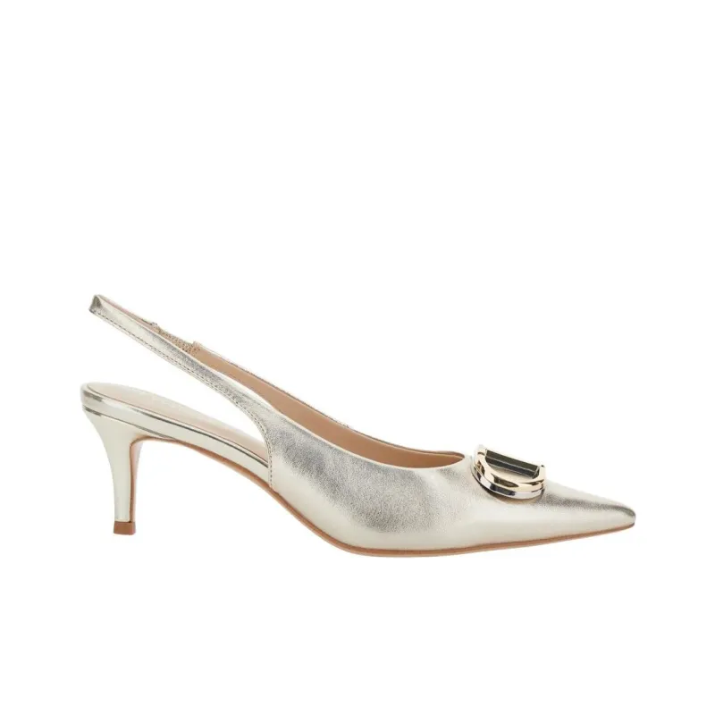 Twinset Oval T Slingback Pumps-1