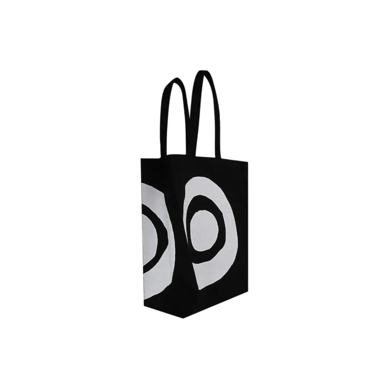 10 CORSO COMO Cotton Tote Bag, Shopping Bag, Handbag Unisex Black-1
