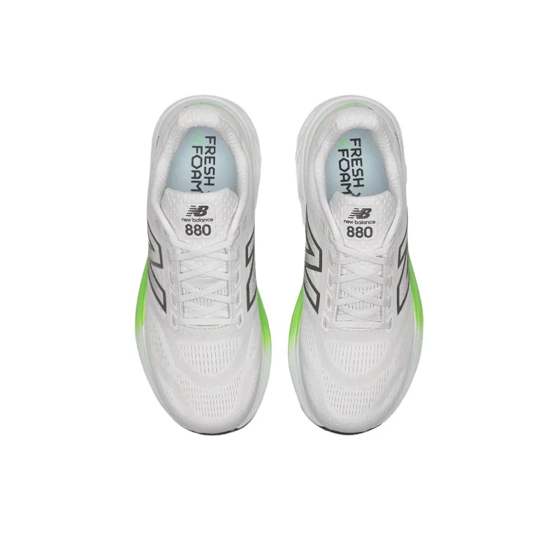 New Balance Fresh Foam X 880 V15 Cushioning, Wear Resistant Low Top Casual Running Shoes Men's Light Gray Loose Fit-3