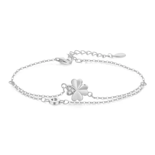 OWNCOOL Sterling Silver Diamond Bracelets Women's