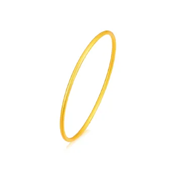 Zheng Tai Fook 999 Fine Silver Bangles Women's