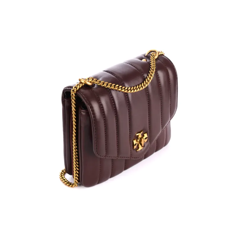 TORY BURCH Leather Shoulder Bag Crossbody Bag Women's Brown-1