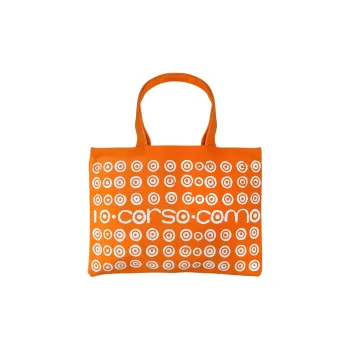 10 CORSO COMO Spiral Logo Print Tote Bag