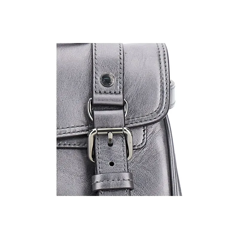 Mulberry Mini Alexa Metallic Crossbody Bag-2