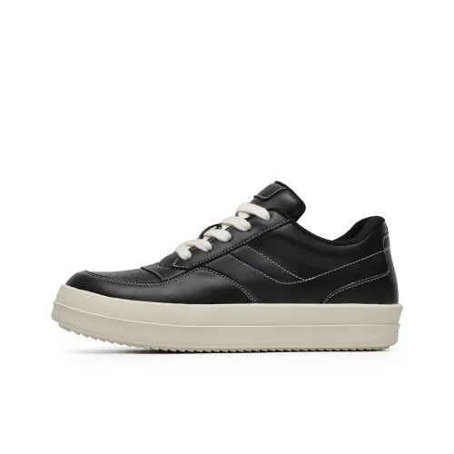 Hong Kong Meng Abrasion Resistant, Lightweight, And Breathable Low Top Skateboard Shoes Men's Black
